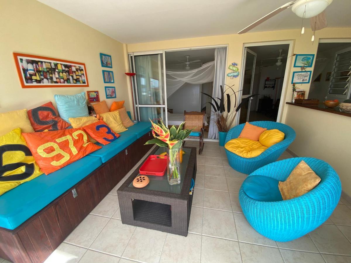 Ferienwohnung Les Hibiscus Sainte-Luce Exterior foto