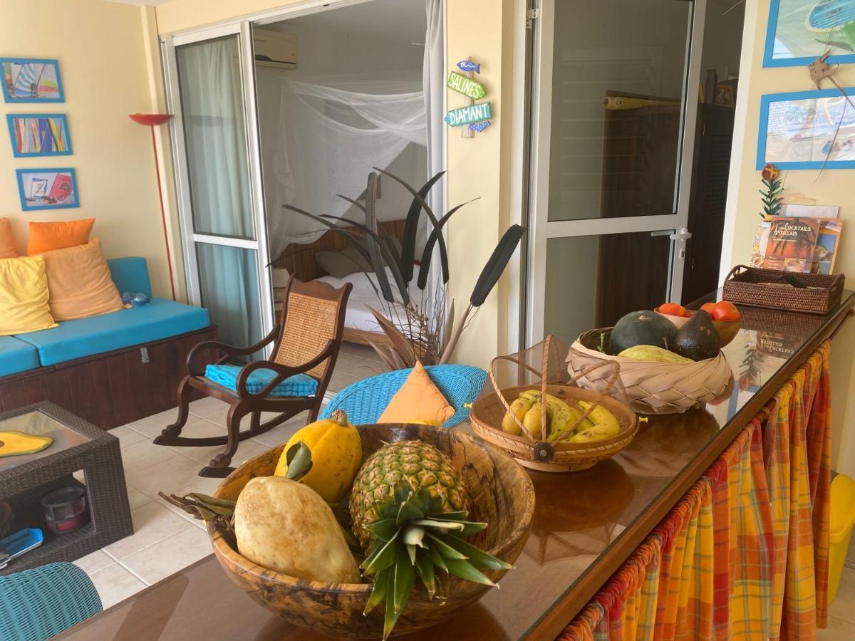 Ferienwohnung Les Hibiscus Sainte-Luce Exterior foto