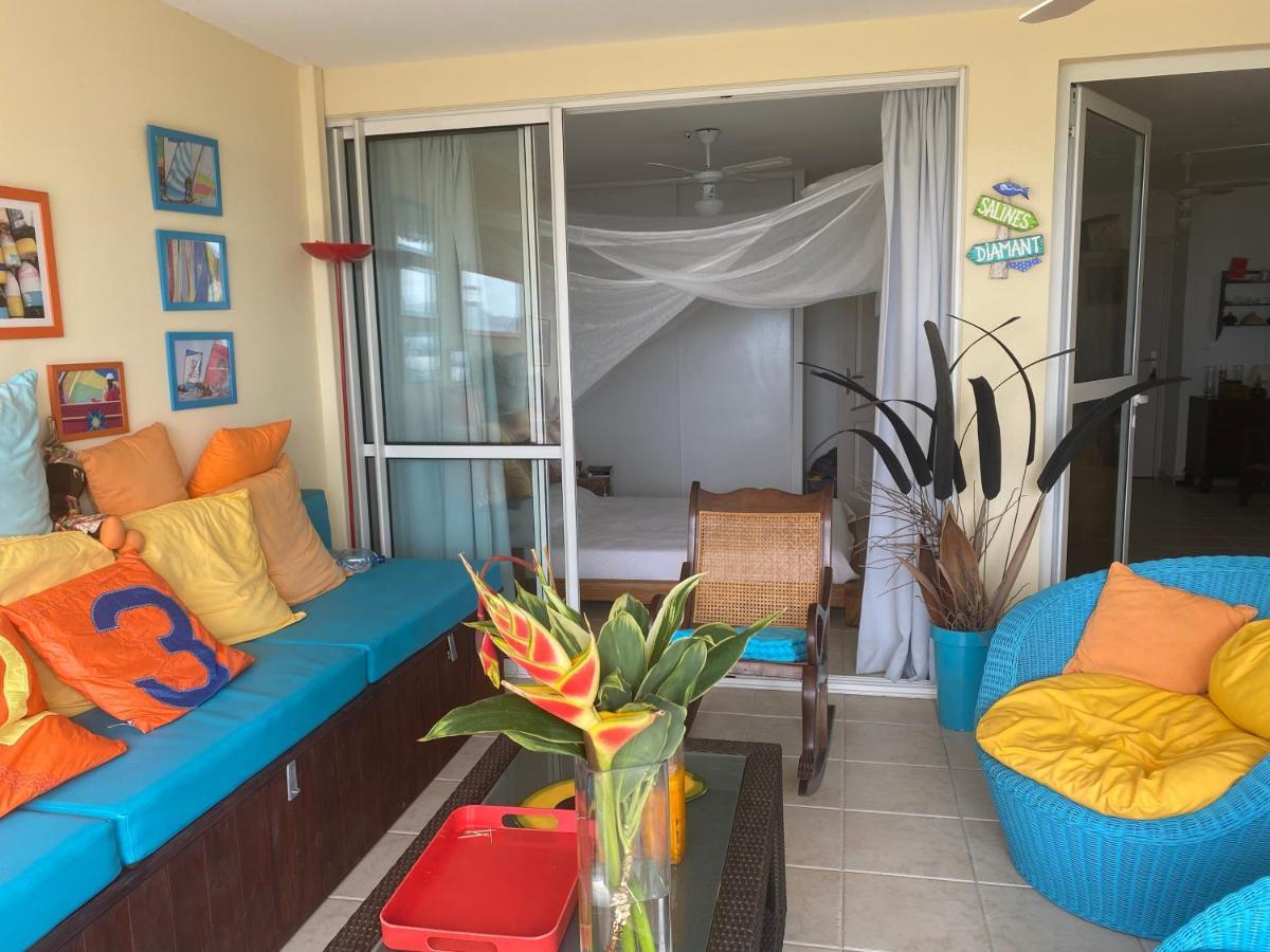 Ferienwohnung Les Hibiscus Sainte-Luce Exterior foto